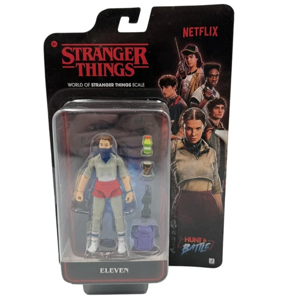 Stranger Things Eleven Hunt & Battle Action Figure Jazwares Netflix Collectible